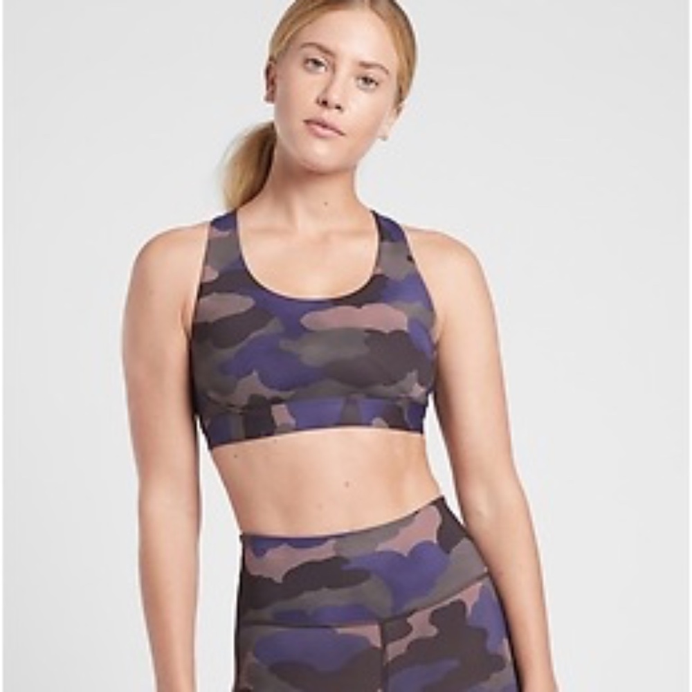 Athleta Ultimate Camo Bra
